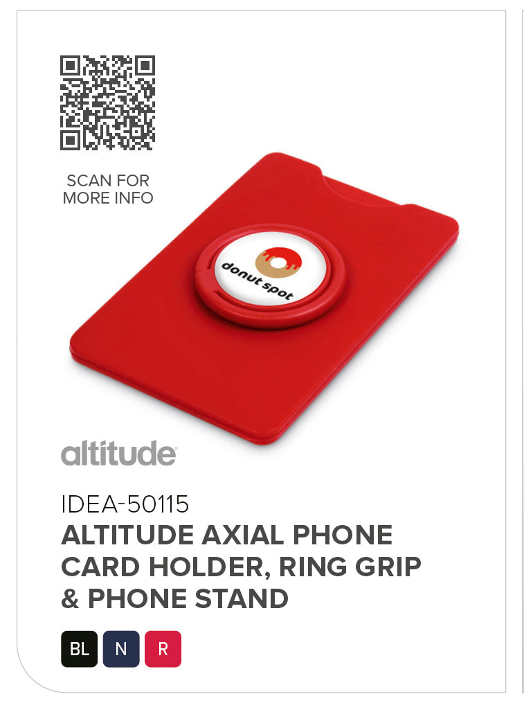 Altitude Axial Phone Card Holder, Ring Grip & Phone Stand - Image 15