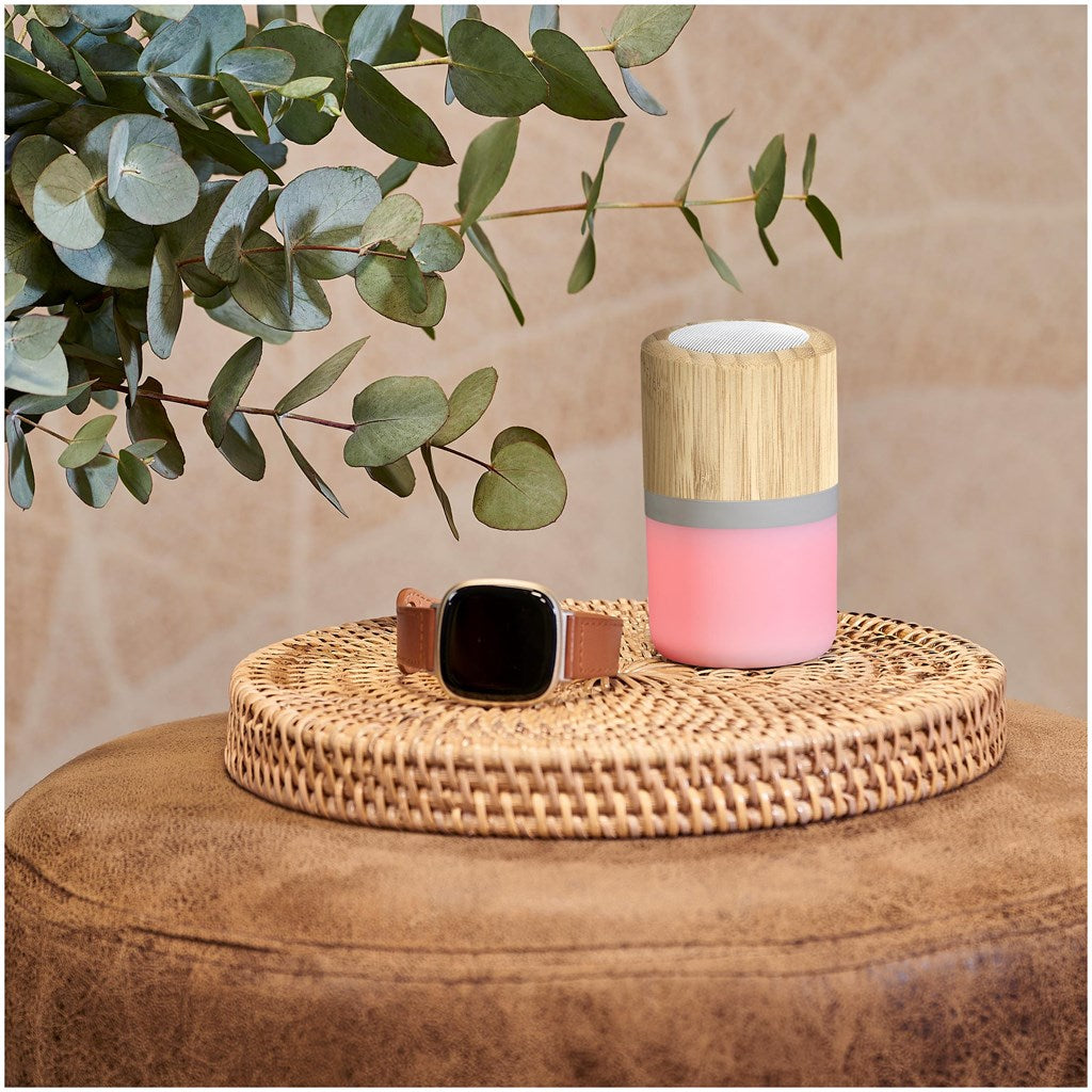 Okiyo Heiwa Bamboo Bluetooth Speaker & Night Light - Image 6