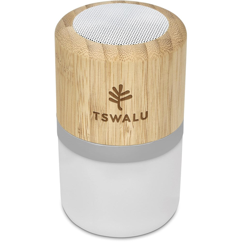 Okiyo Heiwa Bamboo Bluetooth Speaker & Night Light - Image 8