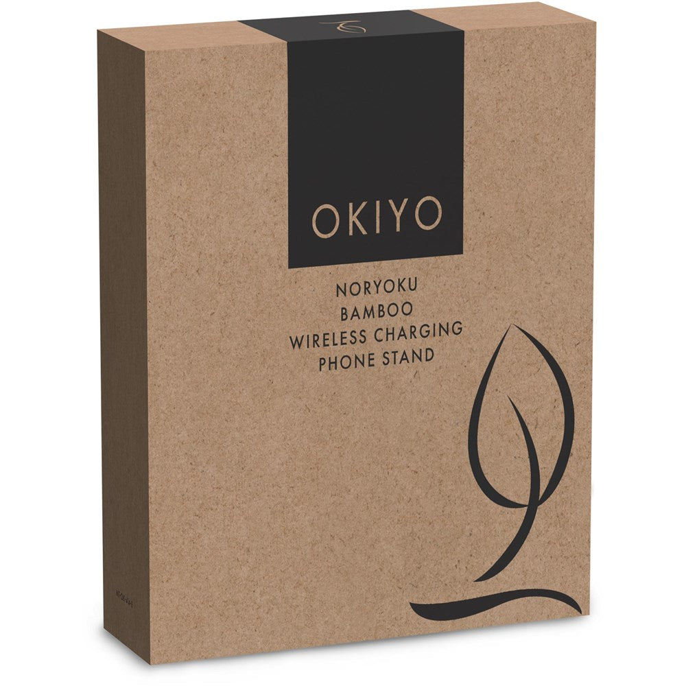 Okiyo Noryoku Bamboo Wireless Charging Phone Stand - Image 9
