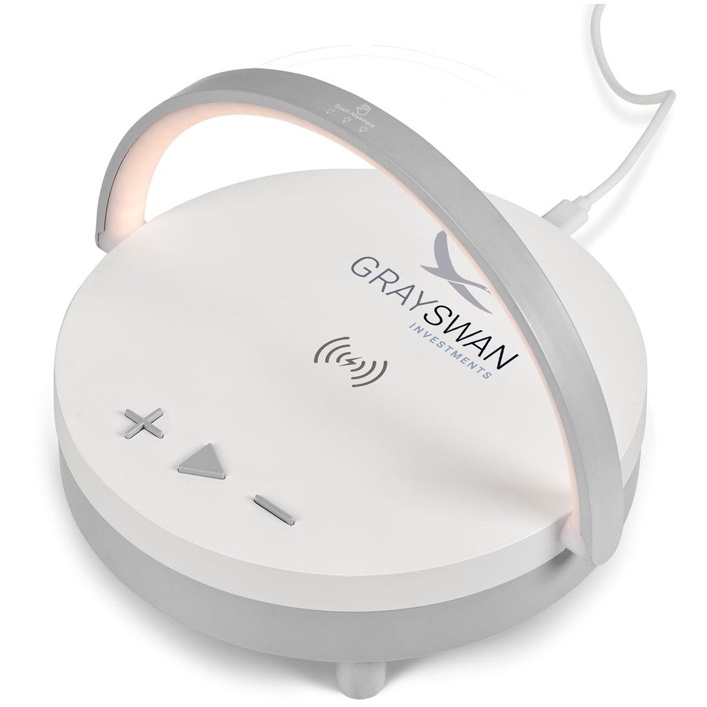 Swiss Cougar Anchorage Bluetooth Speaker, Wireless Charger & Night Light - Image 2